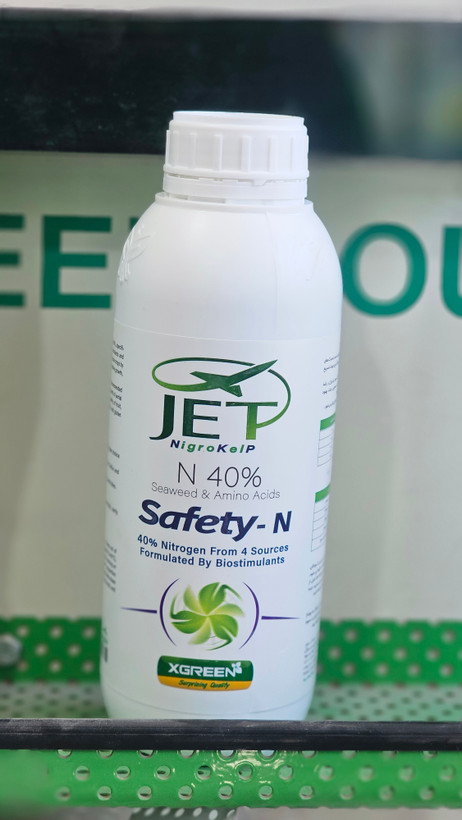 جت_N40_کودازت مایع یک لیتری شرکت ایکس گرینxgreen