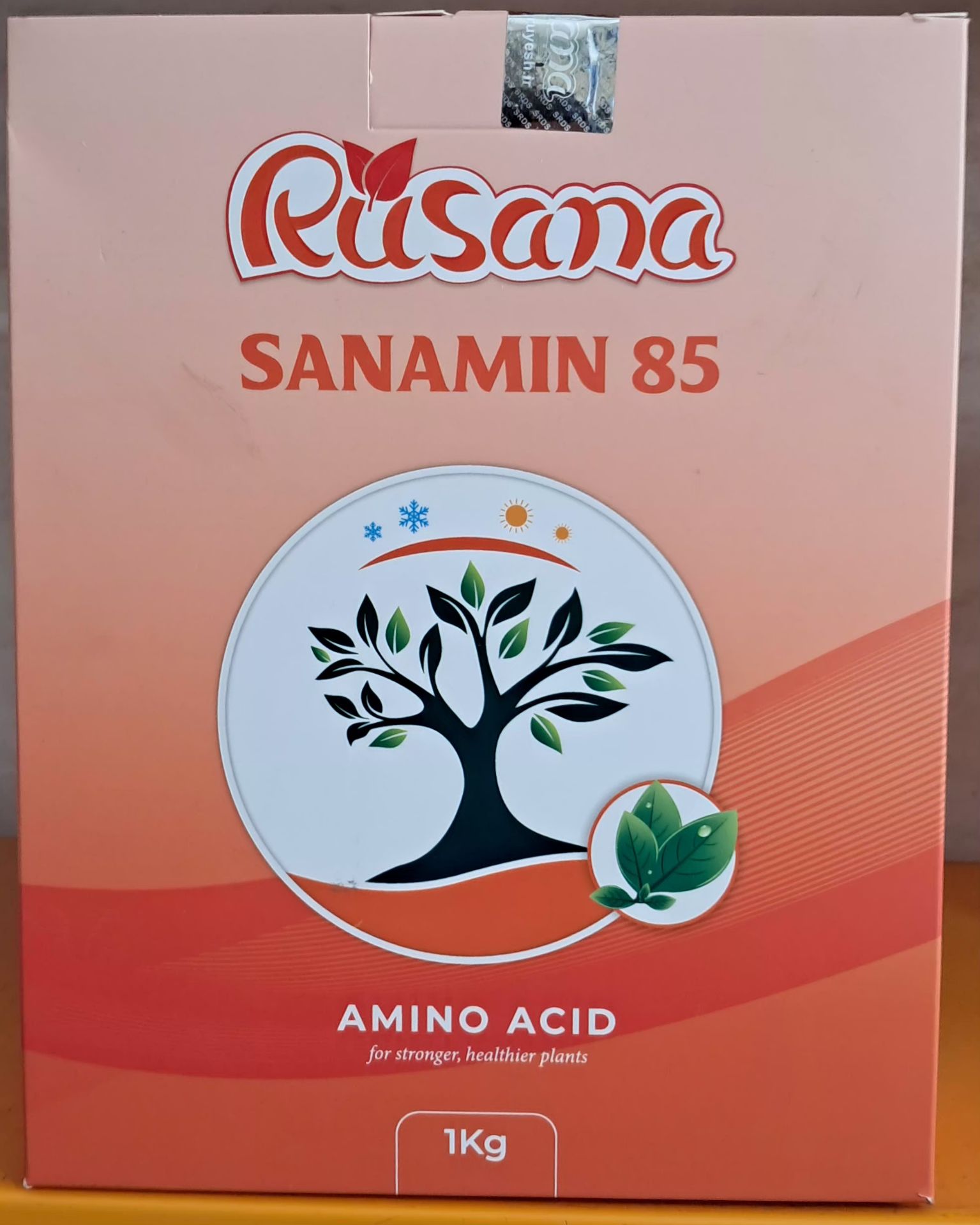 آمینو اسید RUSANA(چینی) حاوی ۸۰٪ آمینو اسید آزاد هر کیلو بدای ۵۰۰ لیتر آب